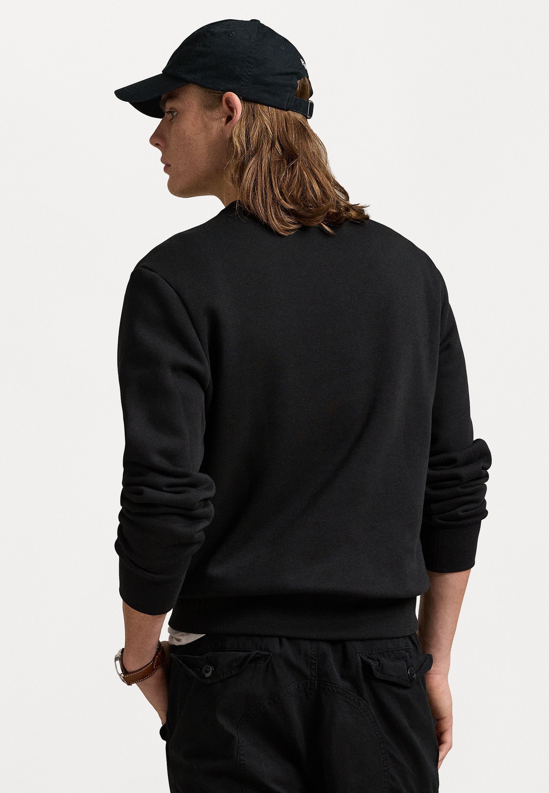 Felpa sportiva unisex Polo Ralph Lauren - nera/bianca