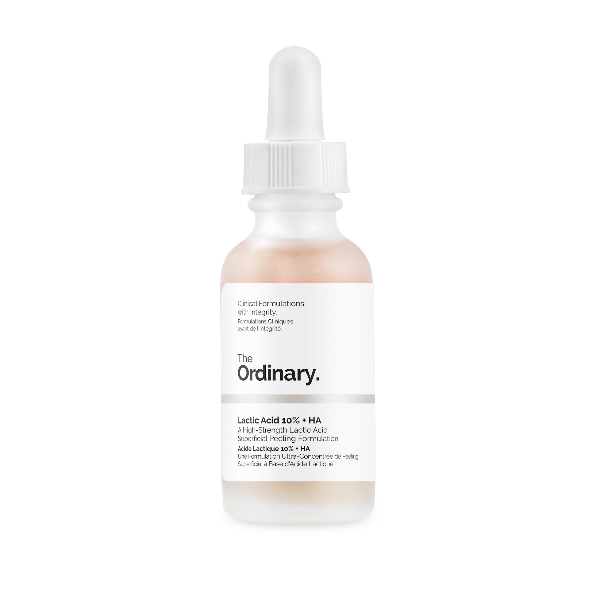 Soluție de peeling cu acid lactic 10% + HA 2% 30 ml - The Ordinary