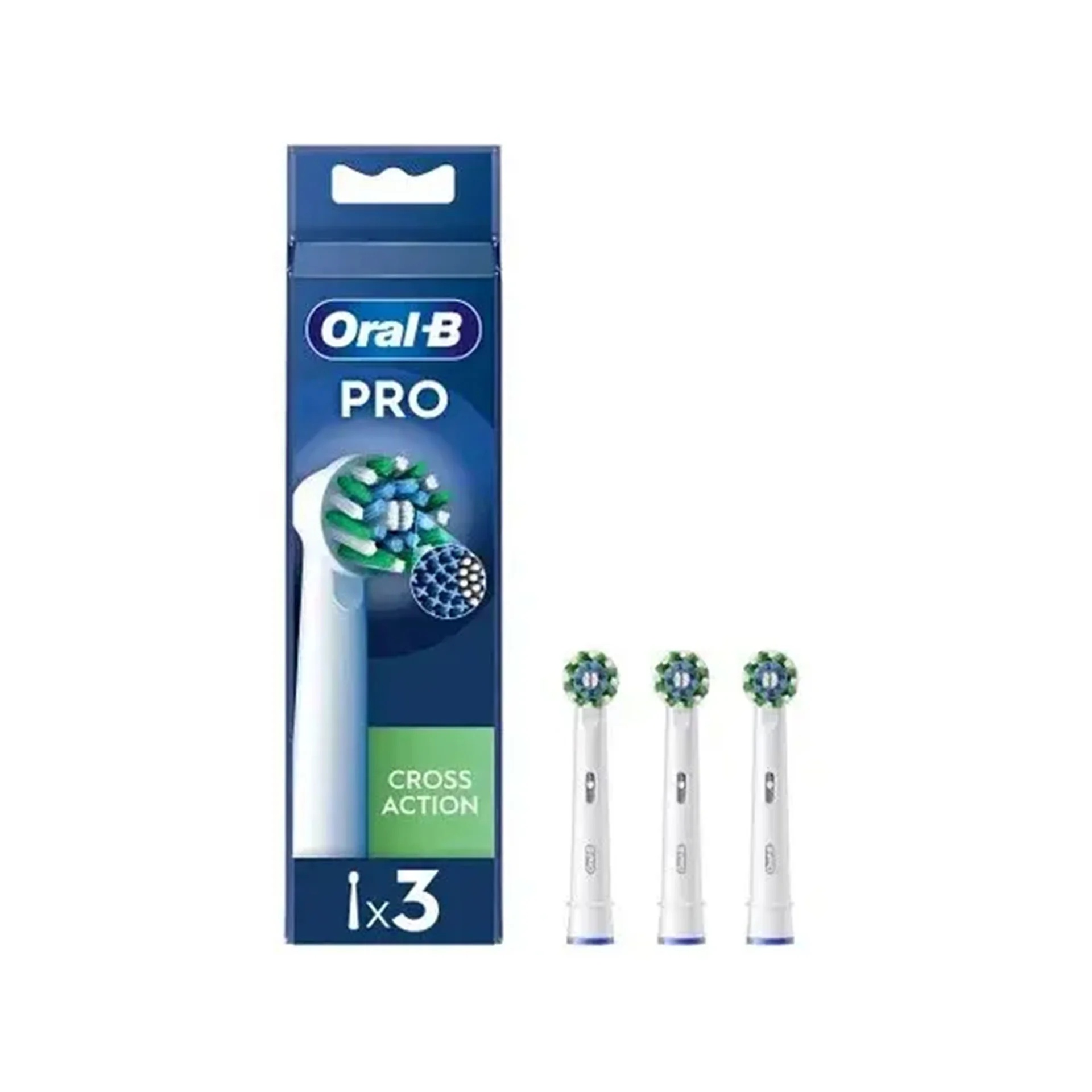 Recharges Oral-B Pw Cross 50-3 (3 unités)