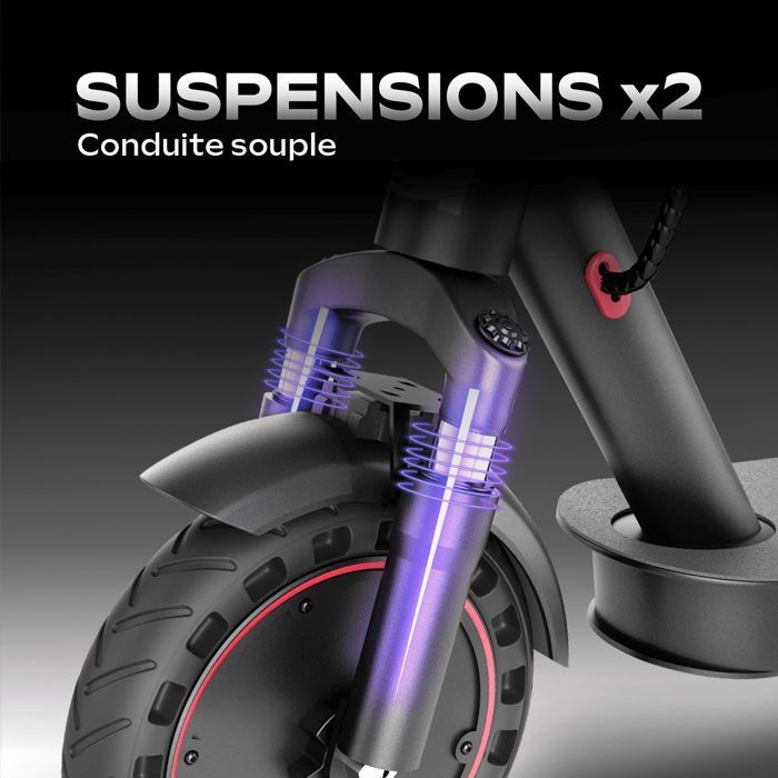 Ride 100 Folding Electric Scooter – Urban riding comfort, 10