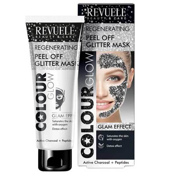 Revuele Colour Glow Regenerierende Peel-Off-Glitzermaske