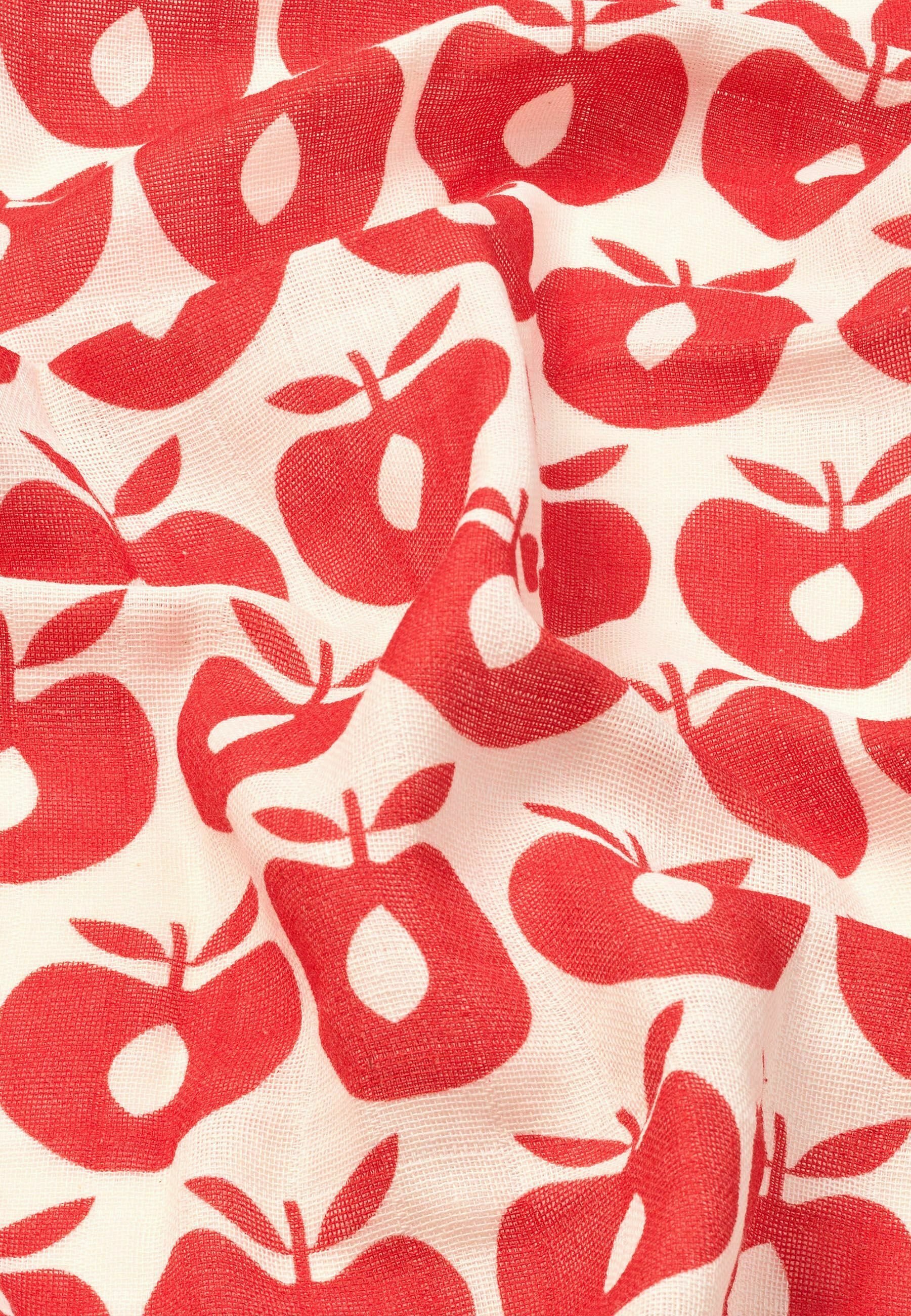 Småfolk 3 PAQUETS AVEC POMMES - Couverture en mousseline - rouge pomme