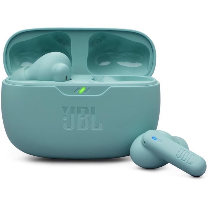 Écouteurs sans fil avec réduction de bruit - JBL - Wave Beam 2 - Bleu