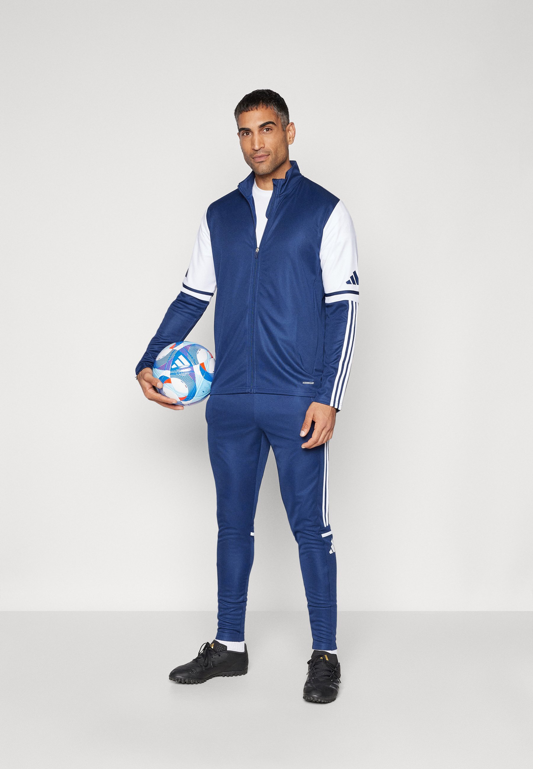 adidas Performance SQUADRA25 TRAINING PANT - Teplákové nohavice - tímová námornícka modrá/biela