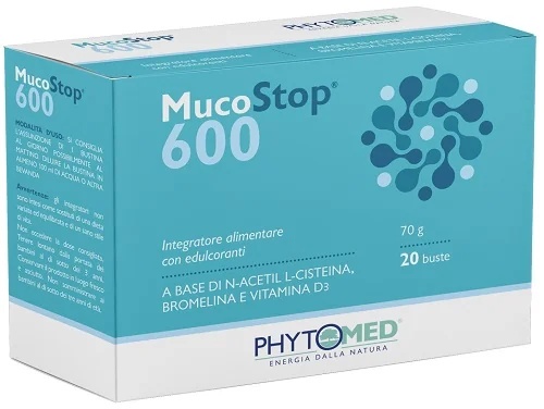 Mucostop 600 mg 20 zakjes 3,5 g