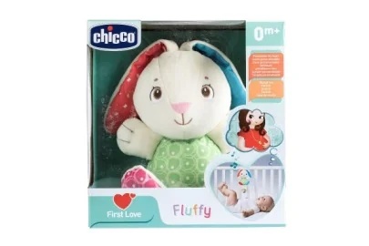 CHICCO Chicco First Love Fluffy Rabbit Spieluhr ab 0 Monaten