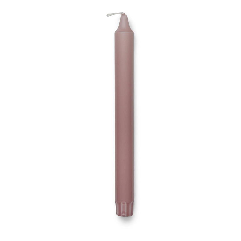 Vela Vie Eco Crown, paquete de 8 unidades, 24 cm, 8 horas, color verde jaspeado ecológico