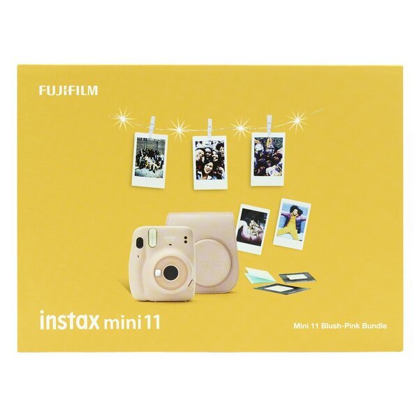 Fujifilm Instax Mini 11 Blush Pink Bundle set