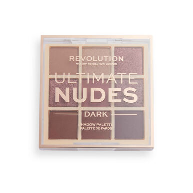 Paleta de sombras de ojos Makeup Revolution Ultimate Nudes Dark 1 unidad 1 unidad