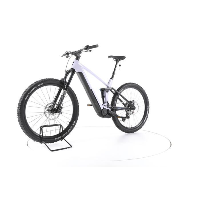 Vélo électrique - Cube Stereo Hybrid 140 HPC SL - violet - VTT électrique tout suspendu - Bosch 750 Wh Reconditionné