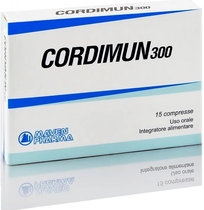 MAVEN PHARMA Cordimun 300 Complément alimentaire 15 comprimés