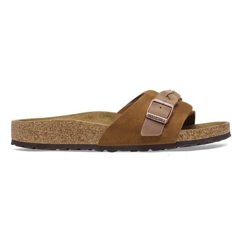 Oita Braided Pelle scamosciata - Mink Mink