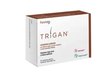 Trigan Plus 30 tabletten voor alopecia bij mannen en vrouwen werken in Milaan.