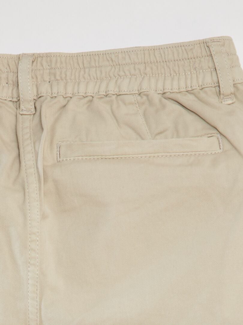 Calças com bolsos - CINZA