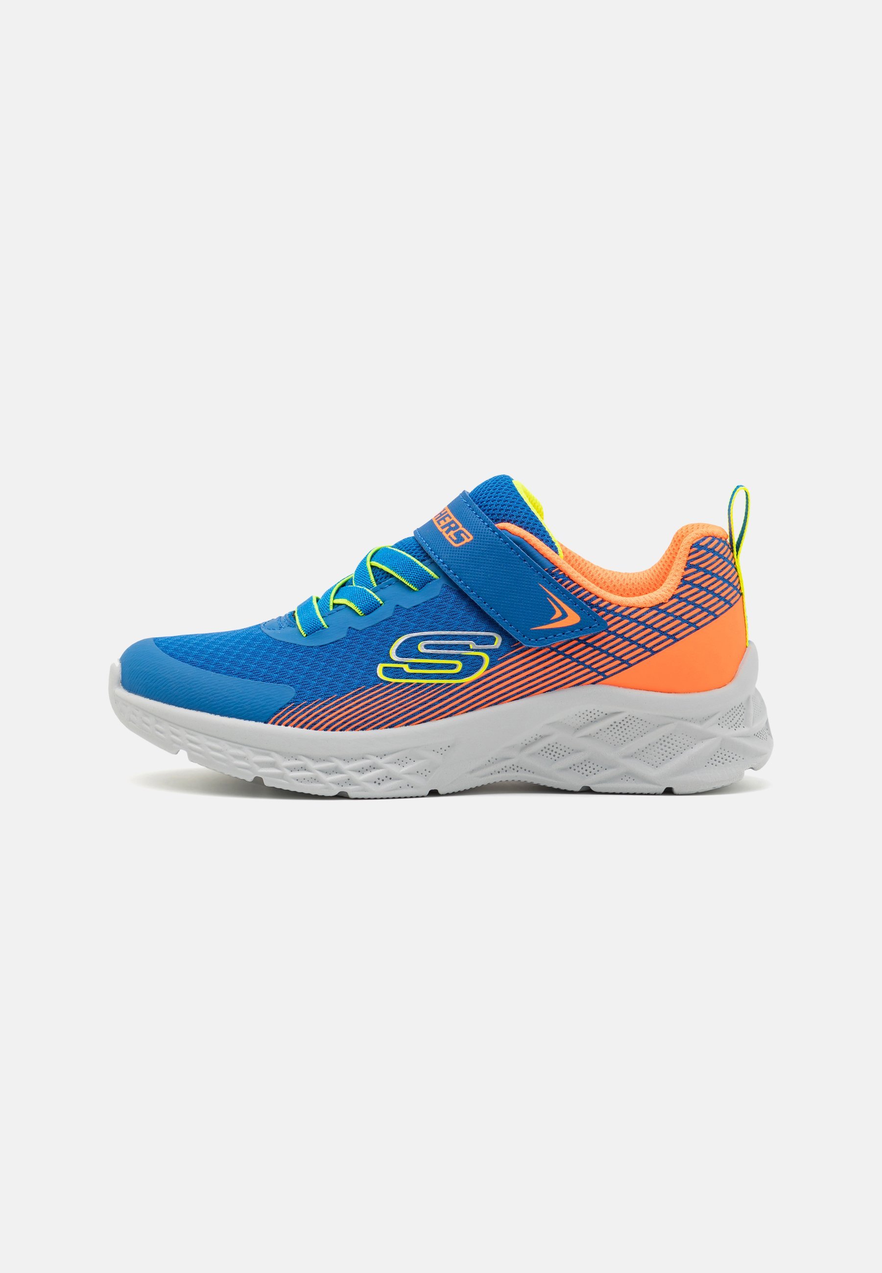 Skechers MICROSPEC II - Sneakers - koningsblauw/oranje
