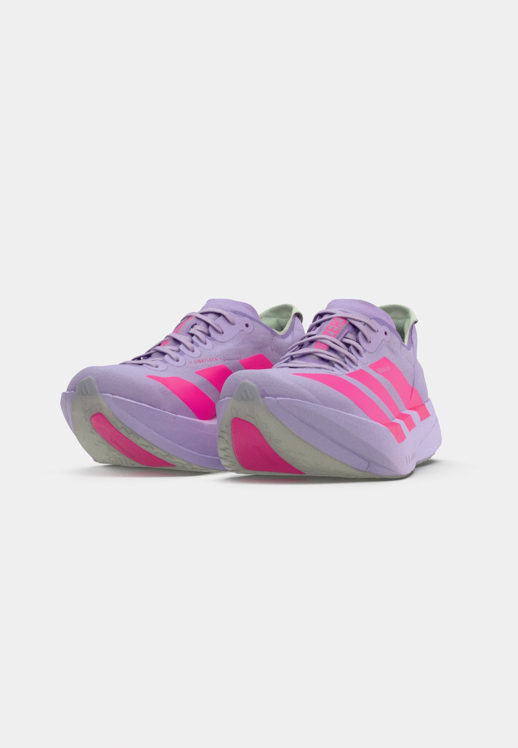 adidas Performance ADIZERO ADIOS PRO 4 - Road running shoes - crystal jade/shock pink/collegiate navy