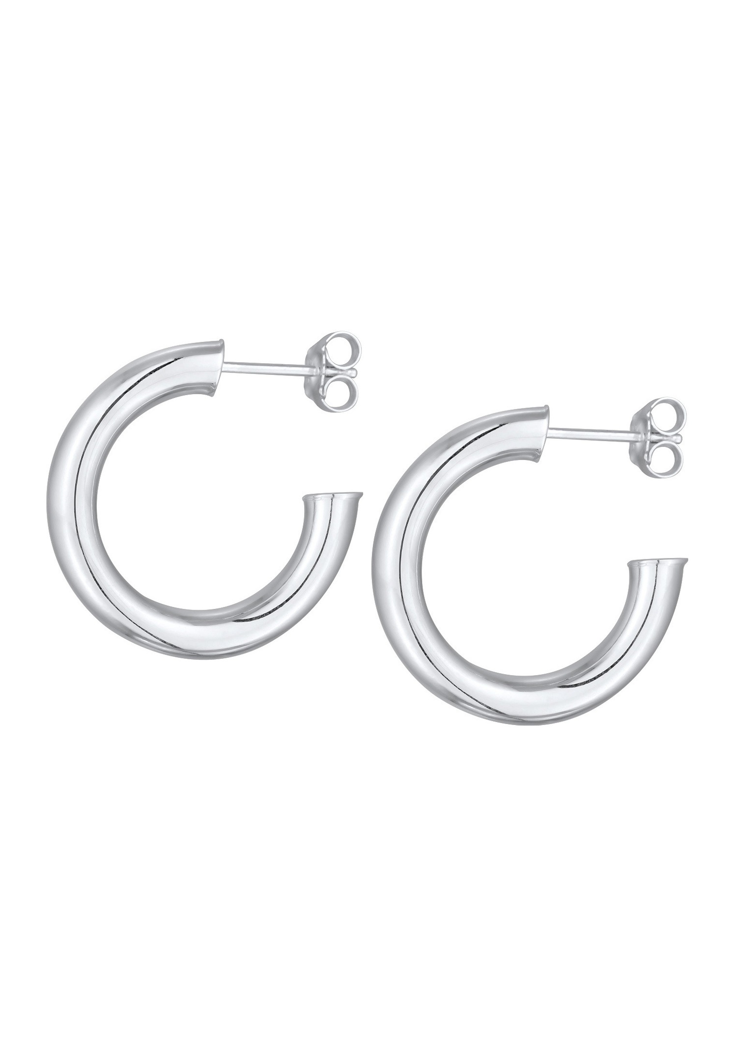 Elli PREMIUM Elli PREMIUM Boucles d'oreilles Femmes Créoles Fiche en argent sterling 925