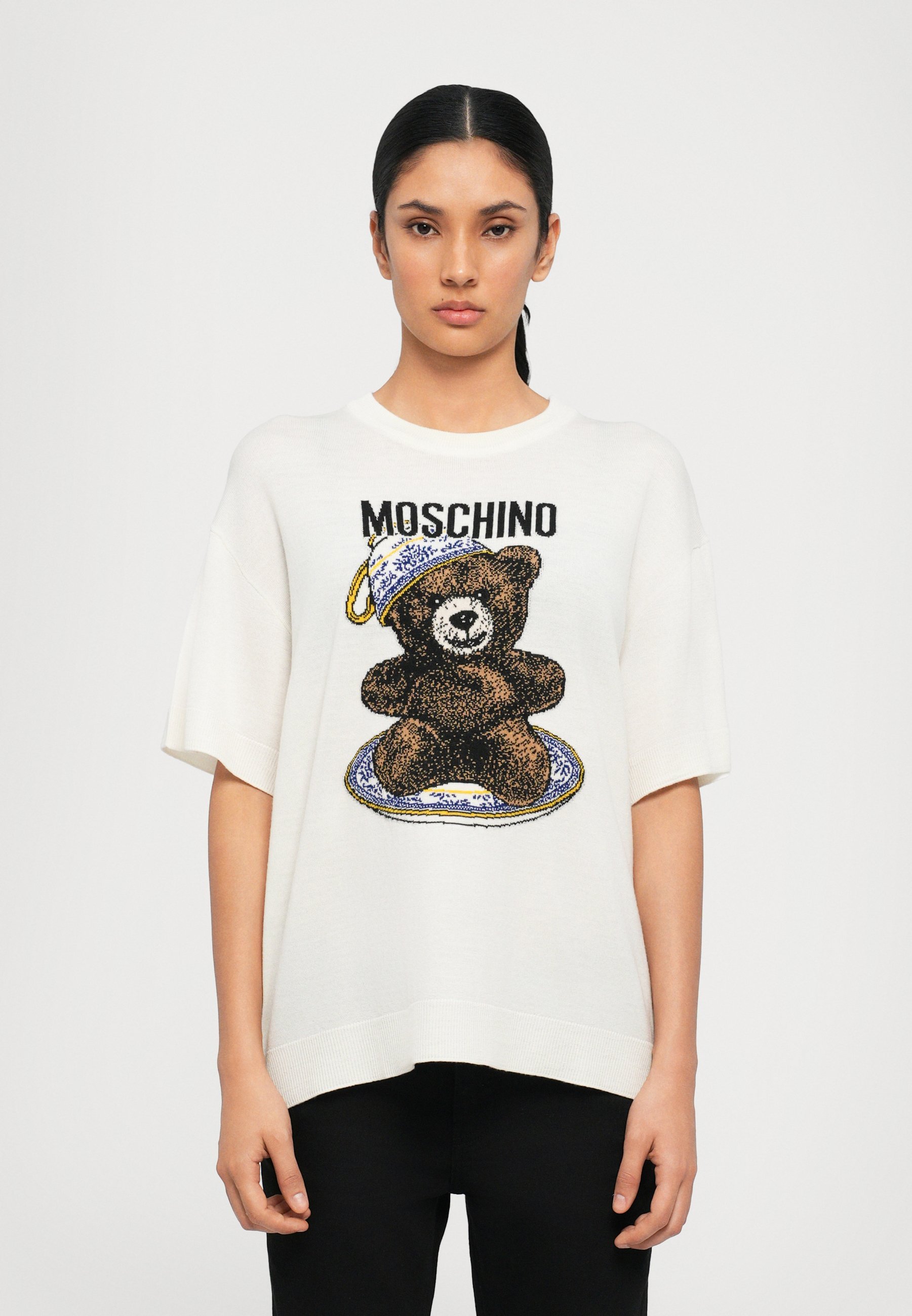 Top MOSCHINO - multicolore/bianco
