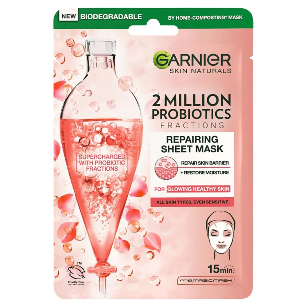 Garnier Skin Naturals Naturals Probiotic Maska na tkaninie na Twarz