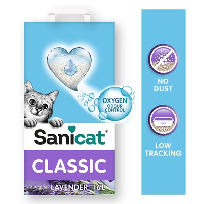 Sanicat Classic Lavendel Katzenstreu