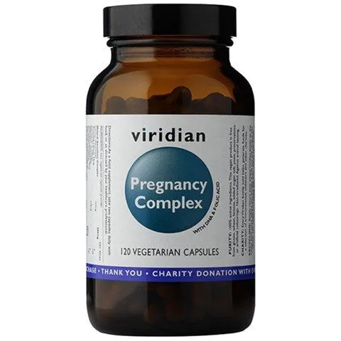 Viridian Pregnancy Complex, Suplement diety dla kobiet w ciąży, Kapsułki wegetariańskie