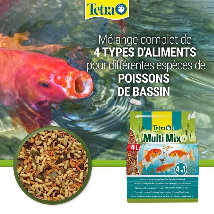 TETRA Pond Multimix 4L - Para peixes