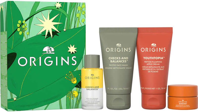 Origins Cleanse & Glow Essentials Cadeauset