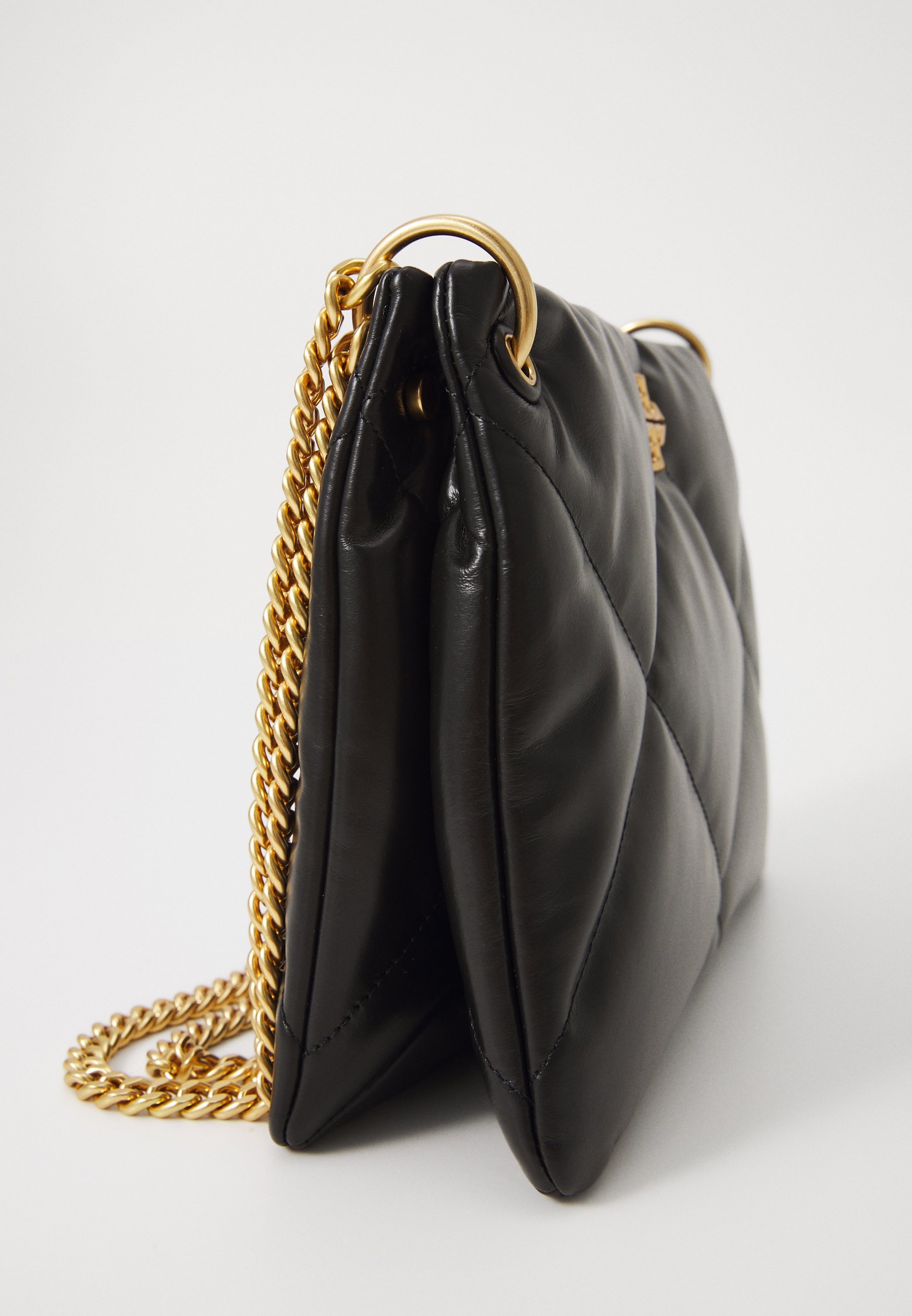 Tory Burch KIRA DIAMOND QUILT KLEINE SCHOUDERTAS - Handtas - zwart