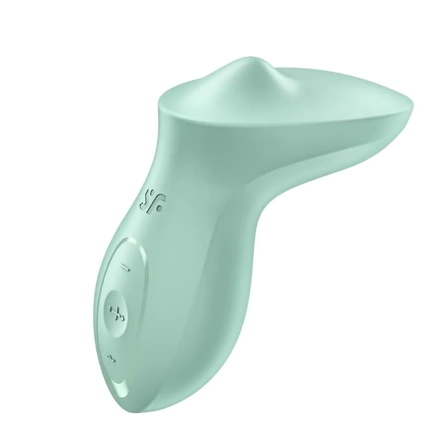 Satisfyer Exciterrr Wibrator Łechtaczkowy Typu Lay-On Z Koralikami, Mint