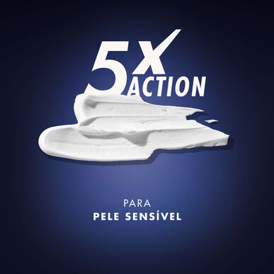 Gillette Fusion 5x Action skutimosi putos, 250 ml