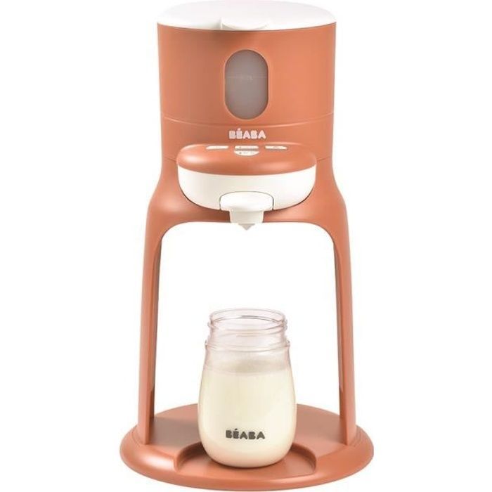 BÉABA - Bib'Expresso - Calentador de biberones/ropa - Temperatura exacta - Instantáneo - Baño María - Terracota
