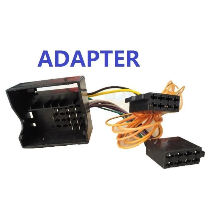 Autoradio RCN210 + Adaptateur CAN CD MP3 AUX USB pour VW Golf 5 6 MK5 6 Passat B6 Caddy Tiguan