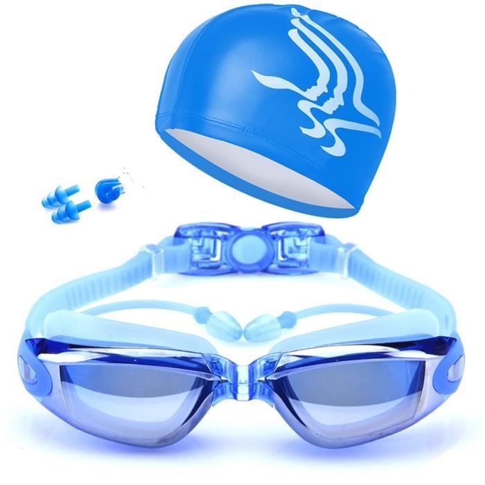 Gafas de natación INSFITY - Unisex - Antivaho - Azul