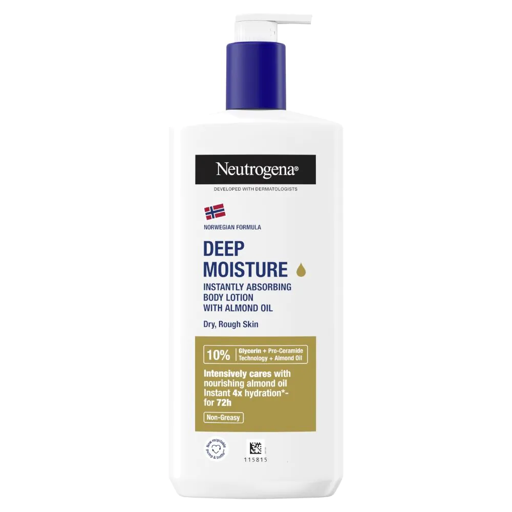 Neutrogena® Formuła Norweska® Głęboko nawilżający balsam z olejkiem, skóra sucha