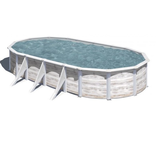 Piscine Gre Finlandia Ovalada 730 X 375 X 120 Cm