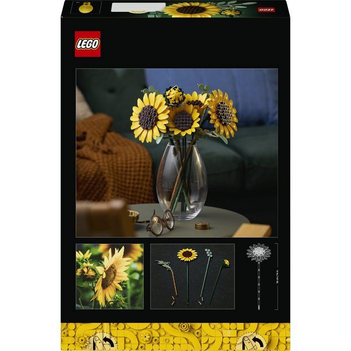 LEGO Botanicals 11502 Le Bouquet de Tournesols - Set de Fleurs Artificielles pour Adulte
