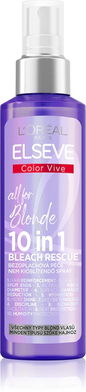 L'Oréal Paris Elseve Color-Vive спреј без испирања за све типове плаве косе