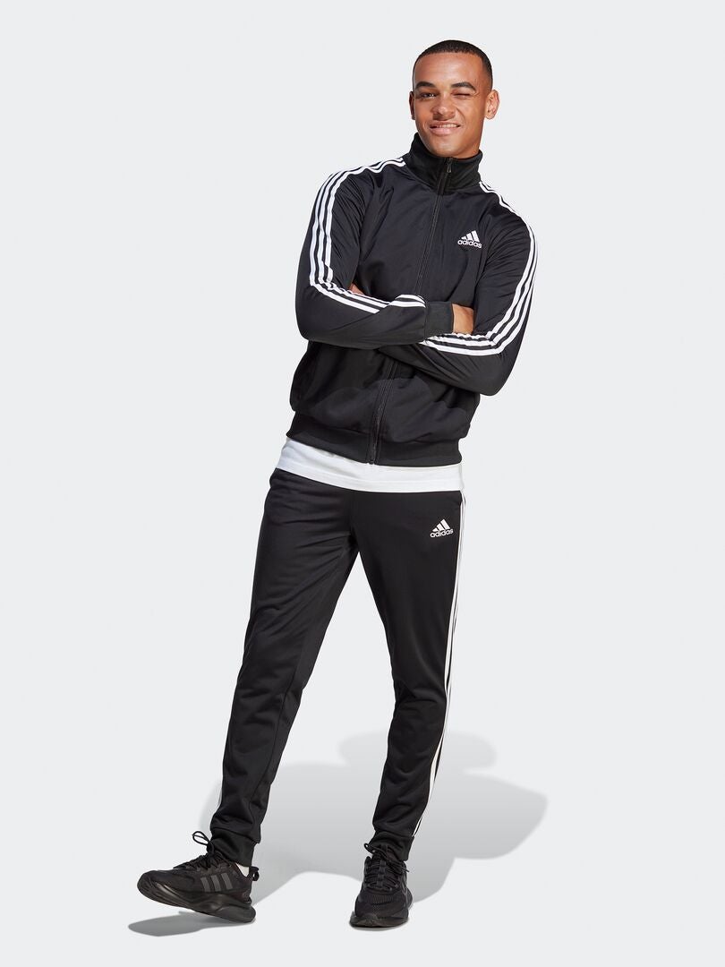 Conjunto Adidas de Jaqueta e Calça - 2 Peças - PRETO