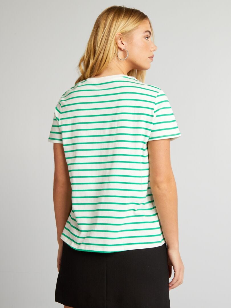 Camiseta 'Corações' - VERDE