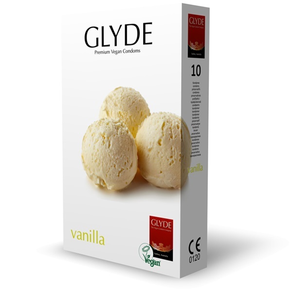Glyde Ultra Vegan Condooms met Vanillesmaak, 10 stuks | Gezondheid | Superdrug