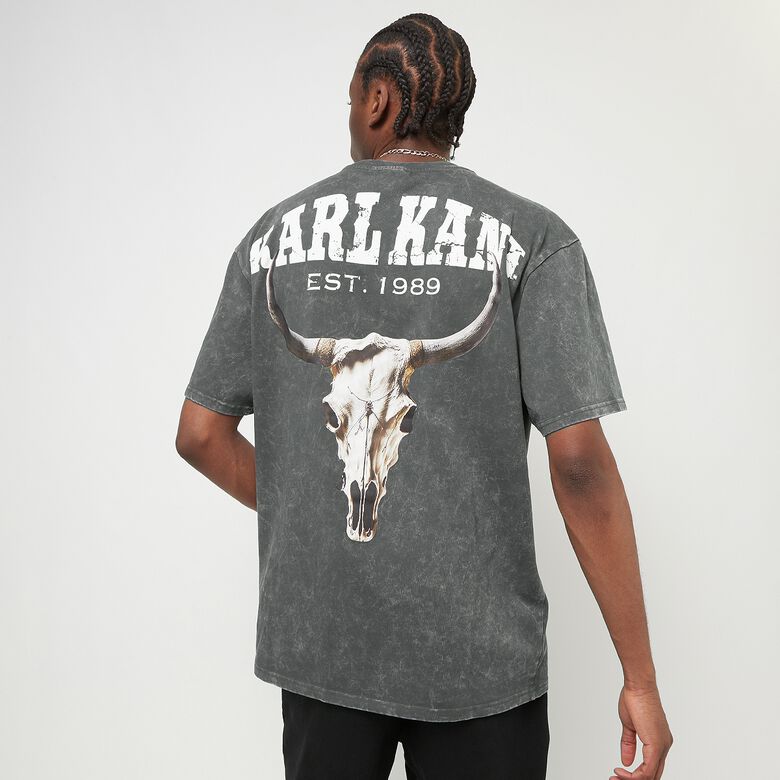 Klein Signature Washed Heavy Jersey Skull T-shirt