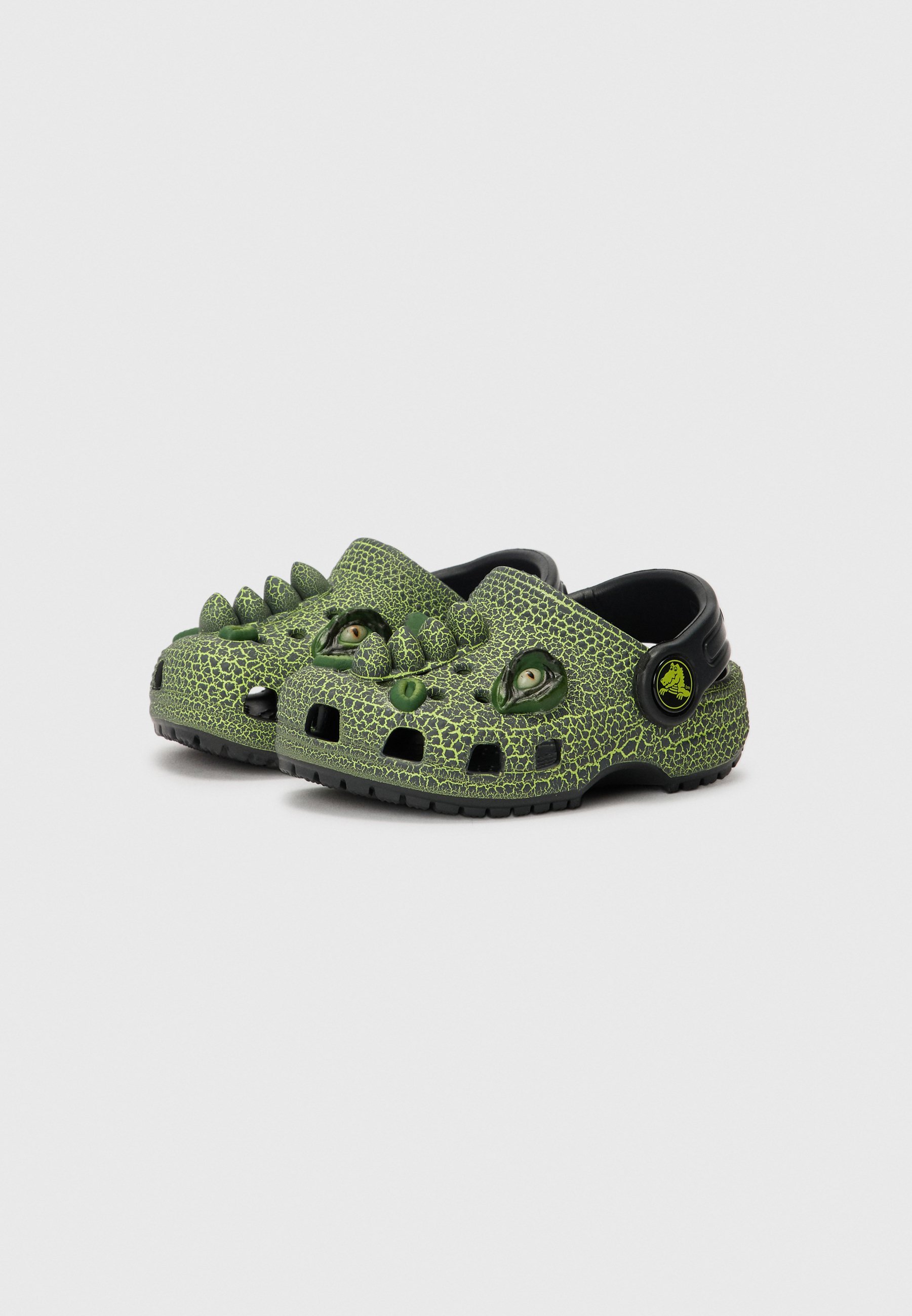 Crocs IAM SCARY DINO UNISEX - Klompen - zwart