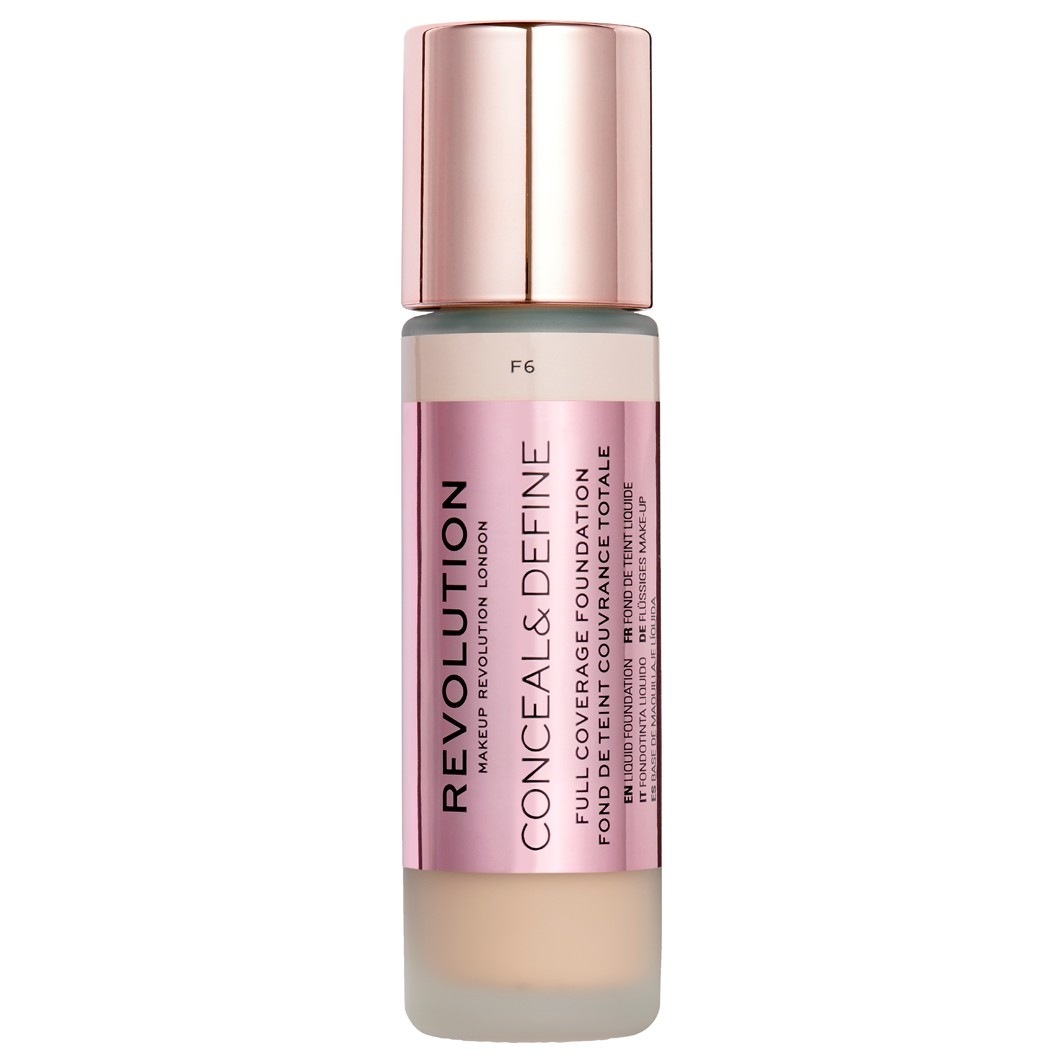 „Revolution Foundation“ maskuojamasis ir apibrėžiamasis makiažo pagrindas – 23 ml