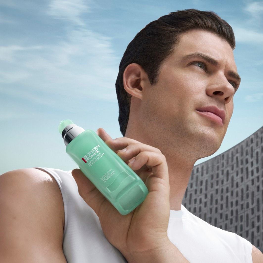 Biotherm Homme veido gelis „Aquapower Advanced“ drėkinamasis gelis, 75 ml