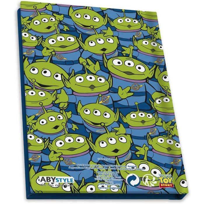 A6 Notitieboekje - ABYSTYLE - Toy Story - Zwart - Unisex - Vanaf 3 jaar
