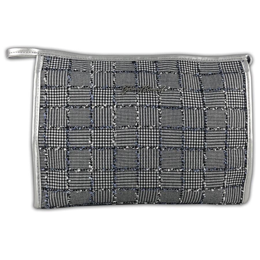 Toaletná taštička Gérard Brinard, kockovaná, modrá - 1 kus