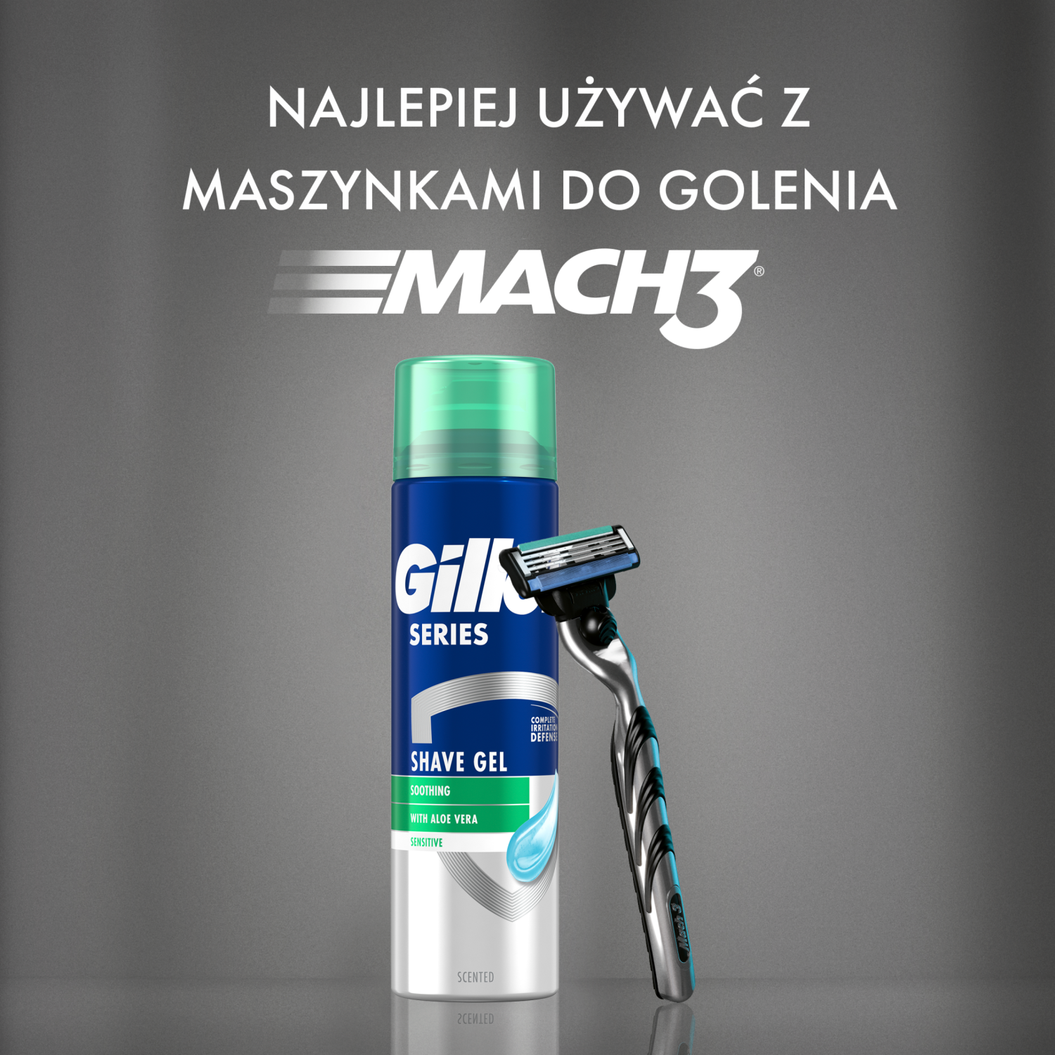 Gillette Series Sensitive -parranajogeeli 75 ml