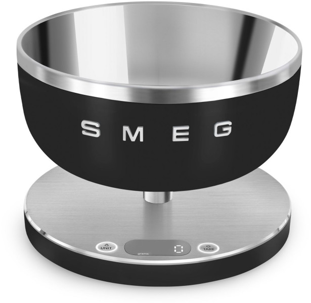 Waga elektroniczna SMEG KSC01BLMWW kolor czarny mat