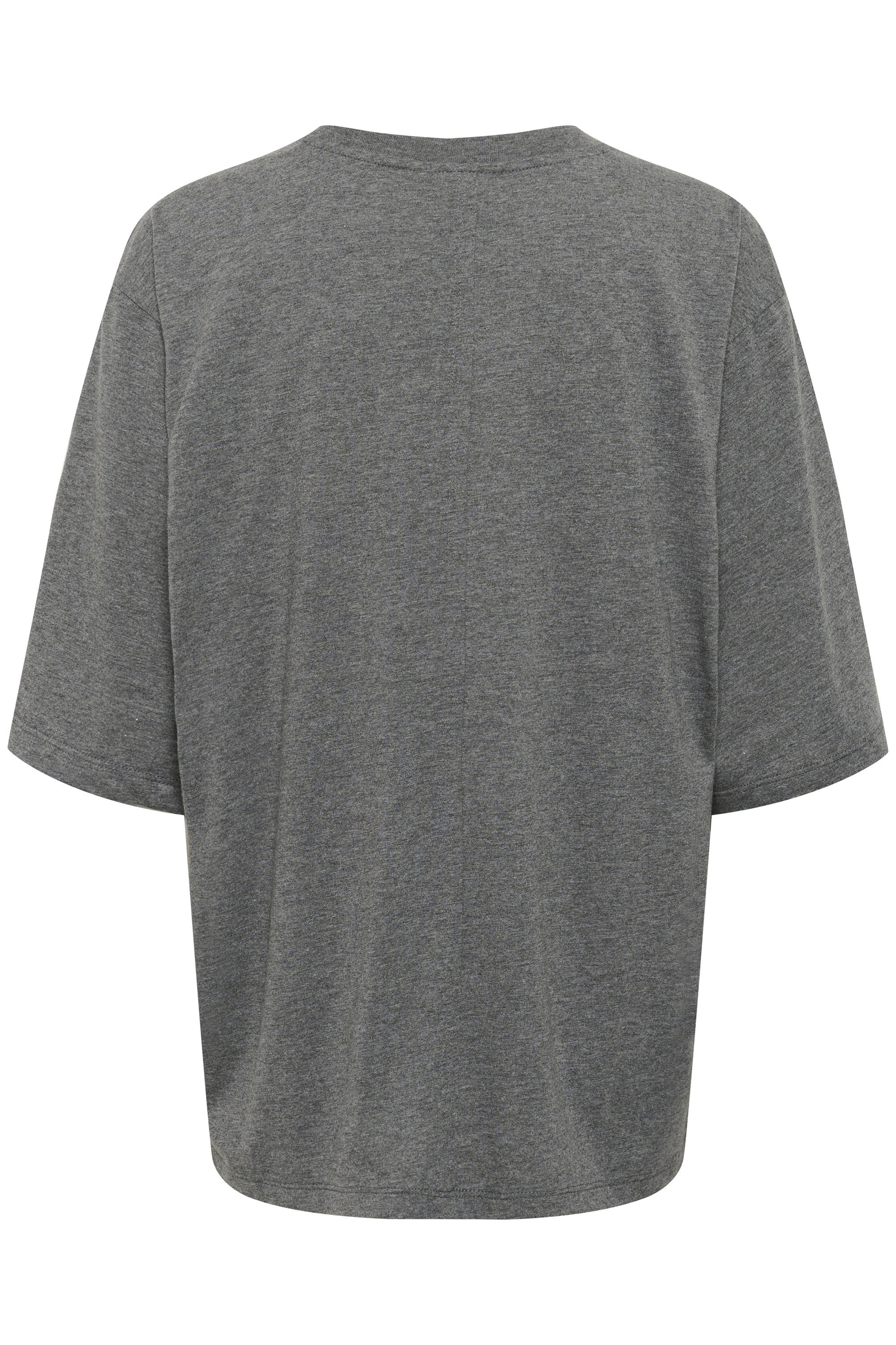 Gestuz JILAN TEE - T-shirt imprimé - black