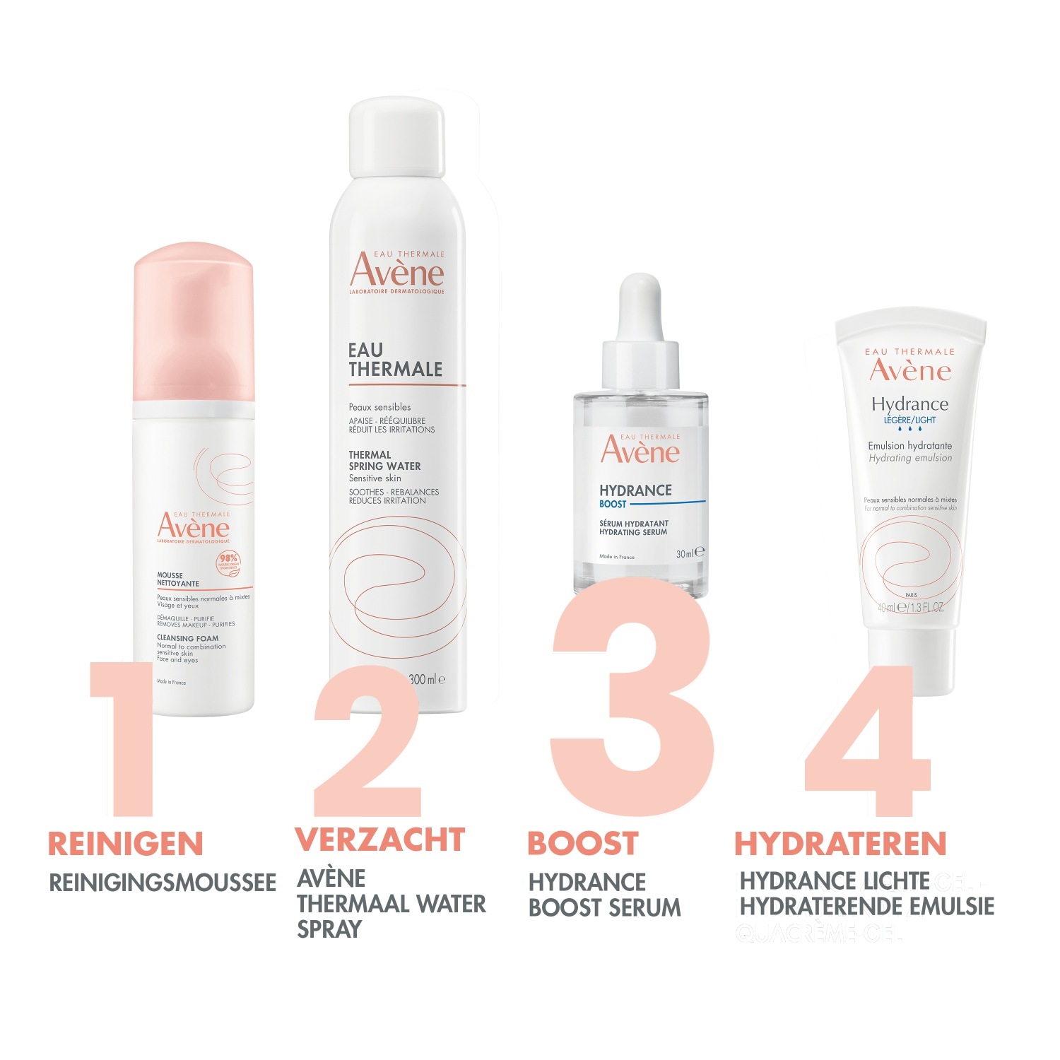Hydratačné sérum Avène Hydrance Boost - 30 ml